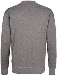 Sweatshirt Mikralinar® 475, grau meliert, Gr. L 