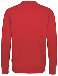Sweatshirt Mikralinar® 475, rot, Gr. L 