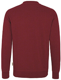 Sweatshirt Mikralinar® 475, weinrot, Gr. XS 