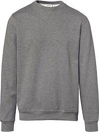 Sweatshirt Premium 471, grau meliert, Gr. 2XL