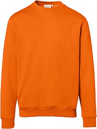 Sweatshirt Premium 471, orange, Gr. M
