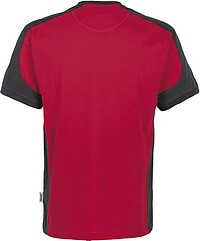 T-Shirt Contrast Mikralinar®, rot/anthrazit 290, Gr. 4XL 