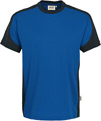 T-​Shirt Contrast Mikralinar®, royalblau/​anthrazit 290, Gr. 5XL