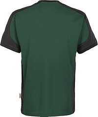 T-Shirt Contrast Mikralinar®, tanne/anthrazit 290, Gr. 5XL 