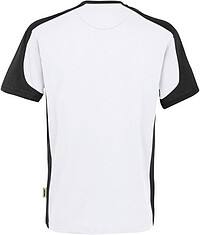 T-Shirt Contrast Mikralinar®, weiß/anthrazit 290, Gr. 5XL 
