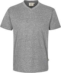 V-​Shirt classic 226, grau meliert, Gr. XL
