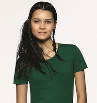 Woman-T-Shirt Classic 127, schwarz, Gr. M 
