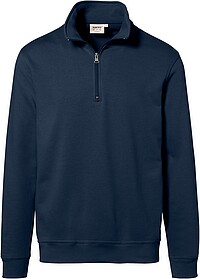 Zip-​Sweatshirt Premium 451, marine, Gr. L