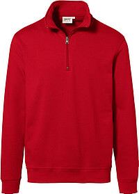 Zip-​Sweatshirt Premium 451, rot, Gr. XS