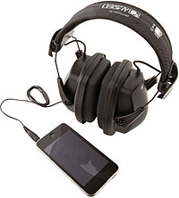 Kapselgehörschutz Sync® Radio mit digitalem AM/FM-Radio, Kopfbügel 