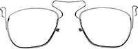 Korrektionseinsatz für XC®-​Schutzbrillen