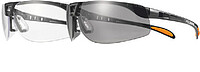 Schutzbrille Protégé, PC - klar, schwarz metallic 