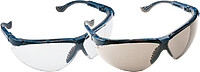 Schutzbrille XC® 1011027, PC, klar, FB, blau 