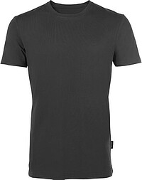 Herren Luxury Roundneck T-​Shirt, dunkelgrau, Gr. 3XL