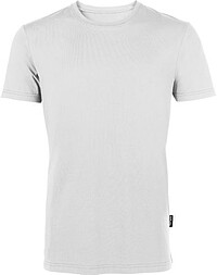 Herren Luxury Roundneck T-​Shirt, weiß, Gr. 4XL