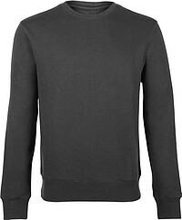 Unisex Sweatshirt, dunkelgrau, Gr. L