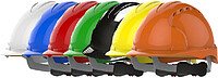 Schutzhelm EVO®3, Drehradverschluss, belüftet, orange 