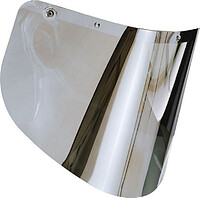 Hitzeschutz-​Weitwinkelscheibe, Polycarbonat, klar, 500 x 250 x 1 mm