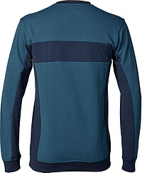 Evolve Sweatshirt 130181, stahlblau/dunkelblau, Gr. 3XL 