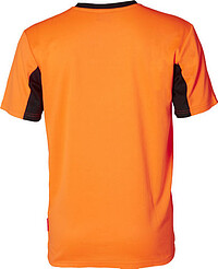 Evolve T-Shirt 130183, warnorange/schwarz, Gr. 4XL 