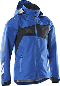 MASCOT® ACCELERATE Hard Shell Jacke, 18301-231, azurblau/schwarzblau, Gr. 2XL 