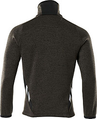 MASCOT® ACCELERATE Strickpullover mit Reißverschluss, 18105-951, dunkelanthrazit/schwarz, Gr. M 