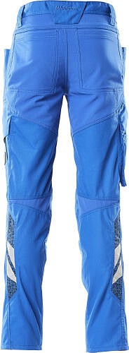 MASCOT® Hose mit Knietaschen, azurblau, Schrittlänge 82 cm, Gr. C64 