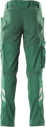 MASCOT® Hose mit Knietaschen, grün, Schrittlänge 82 cm, Gr. C45 