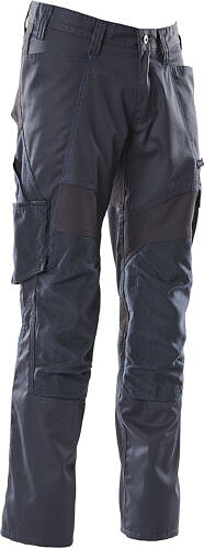 MASCOT® Hose mit Knietaschen, schwarzblau, Schrittlänge 82 cm, Gr. C49 