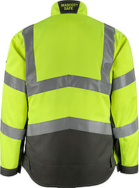 MASCOT® Oxford Arbeitsjacke, warngelb/dunkelanthrazit, Gr. L 
