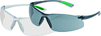 Schutzbrille FeatherFit - PC - klar - klar/grün 