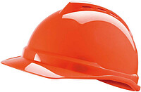 Schutzhelm V-​Gard 500 Fas-​Trac® III PVC, belüftet, orange