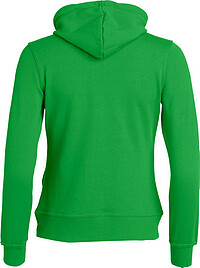 Basic Hoody Full zip ladies, apfelgrün, Gr. XL 