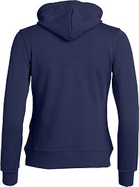 Basic Hoody Full zip ladies, dark navy, Gr. L 