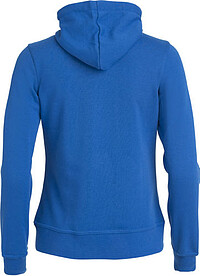 Basic Hoody Full zip ladies, royal, Gr. L 