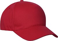 Basic Twill-​Cap, rot