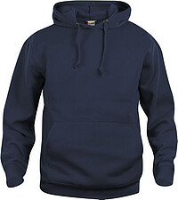 Kapuzen-​Sweatshirt Basic Hoody, dunkelblau, Gr. 2XL