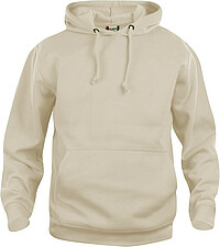 Kapuzen-​Sweatshirt Basic Hoody, helles beige, Gr. XL