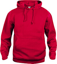 Kapuzen-​Sweatshirt Basic Hoody, rot, Gr. 3XL