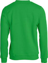 Sweatshirt Basic Roundneck, apfelgrün, Gr. 3XL 