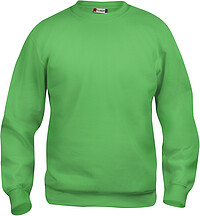 Sweatshirt Basic Roundneck, apfelgrün, Gr. L