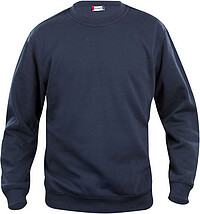 Sweatshirt Basic Roundneck, dunkelblau, Gr. 2XL