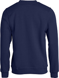 Sweatshirt Basic Roundneck, dunkelblau, Gr. 2XL 