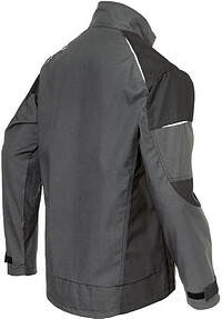 KÜBLER ACTIVIQ cotton+ Jacke 1250, anthrazit/schwarz, Gr. XL 