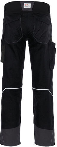 KÜBLER BODYFORCE Hose 2225, schwarz/anthrazit, Gr. 114 
