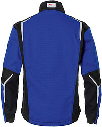 KÜBLER BODYFORCE Jacke 1125, kornblumenblau/schwarz, Gr. S 