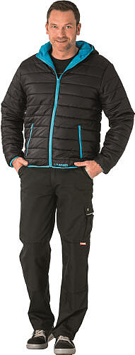 Outdoor Lizard Jacke, schwarz/blau, Gr. M 