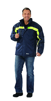 Wetterschutzjacke Cosmic 3602, marine/gelb Gr. 2XL 