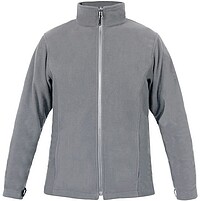 Men’s Fleece-​Jacket C, steel gray, Gr. M