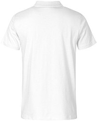 Men's Jersey Polo-Shirt, white, Gr. 2XL 